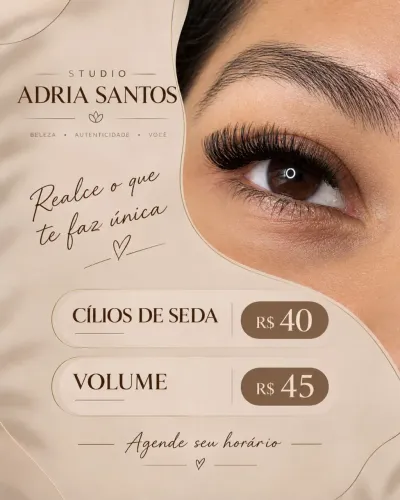Cilios de seda