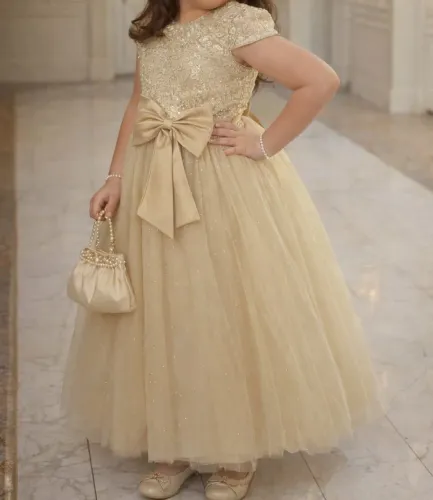 Vestido Dama Dourado