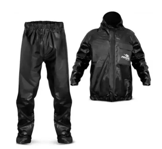 CAPA DE CHUVA MOTOQUEIRO COM CAPUZ 