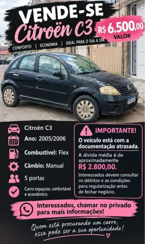 Citroen C3 Ocimar Versolato 1.6 16V 110cv 5P 2005
