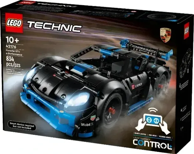 Lego Technic 42176 Porsche Gt4 E-performance Carro De Corrida 834 peças