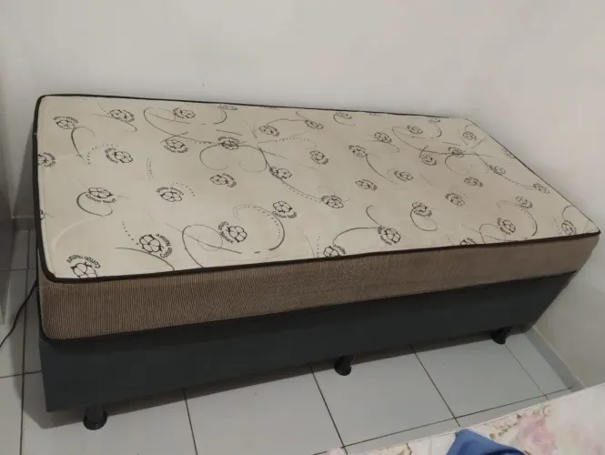 Cama box solteiro