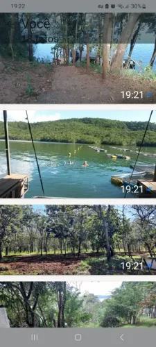 Área laser represa Miranda 38 km Uberlândia MG 