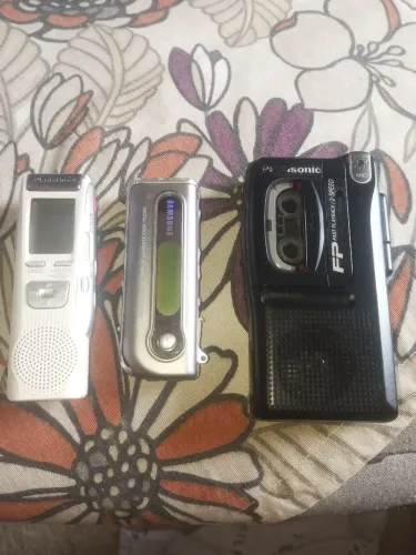 Lote 3 Gravadores Antigos (Panasonic e Samsung) Sucata - Para Peças ou Conserto, LEIA
