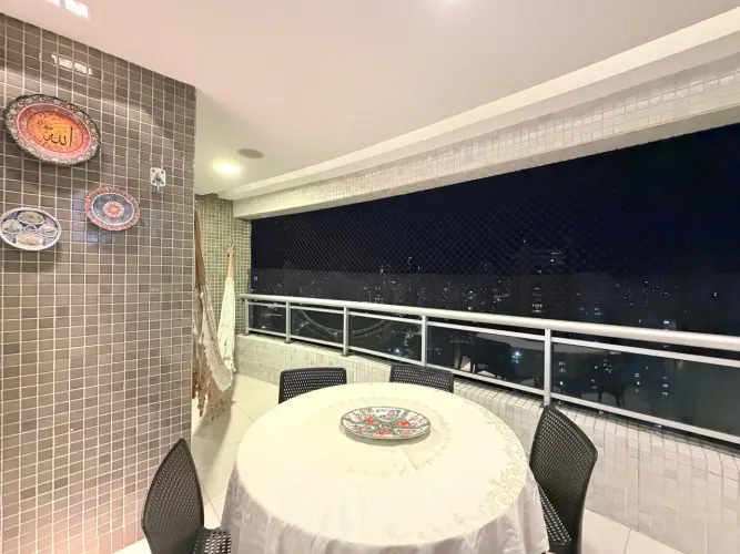 .Piazza Colonna: Belíssimo Apartamento Andar Alto 140m² 3 Suítes 2 Vg BATISTA CAMPOS