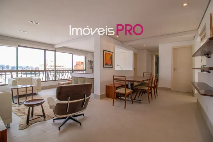 Apartamento mobiliado para locação no Jardim Paulista ? 2 dormitórios, 2 vagas, 123 m²