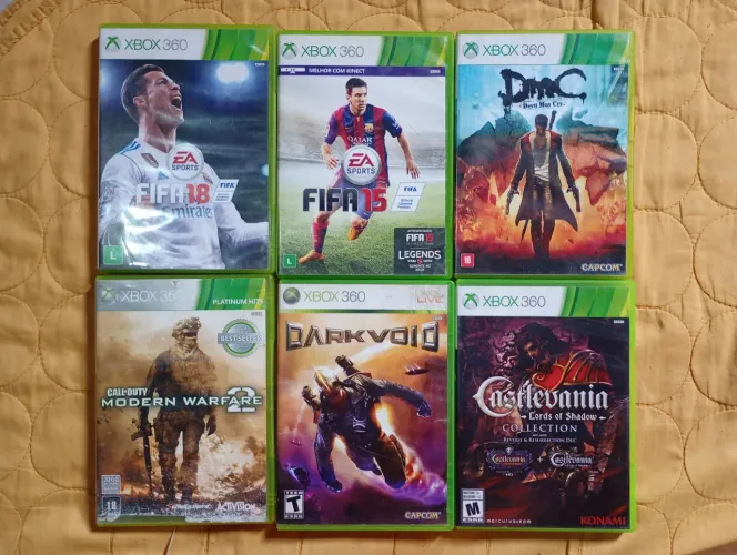 Jogos xbox 360 ( leia )
