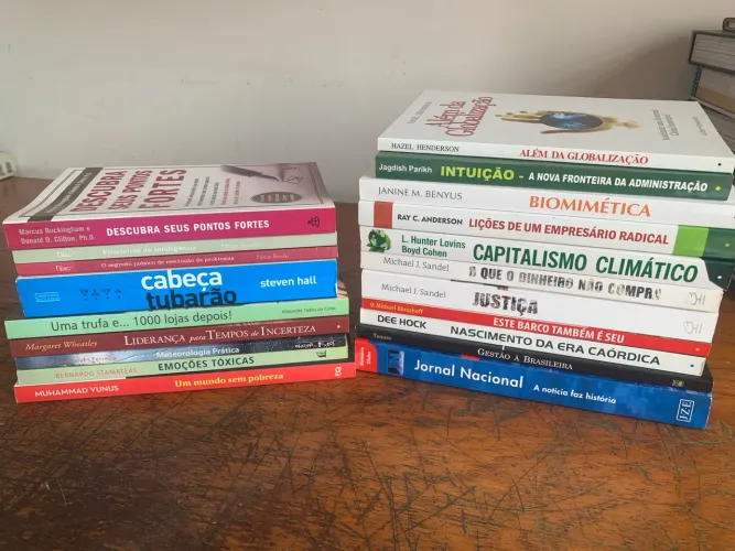 Coleção de livros de Gestão, Liderança, Inovação e Sustentabilidade - APG Amana-Key e FDC