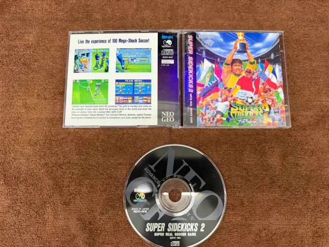 Super Sidekicks 2 - Neo Geo CD - Original