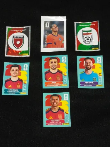 KIT 7 FIGURINHAS - SELEÇÕES + COCA-COLA