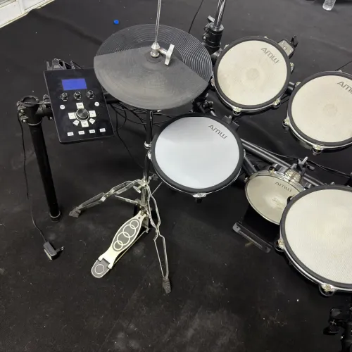 Bateria eletrônica AWM PRO com chimbal Físico Dual e Tri Zone