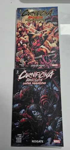 Hqs 1 e 2 carnificina absoluta contos sangrentos