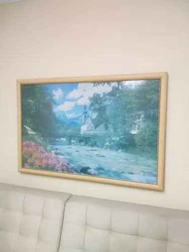 Quadro Quebra-Cabeça 3.000 Peças (1,30m x 0,85m) - Moldura Madeira e Vidro Antirreflexo
