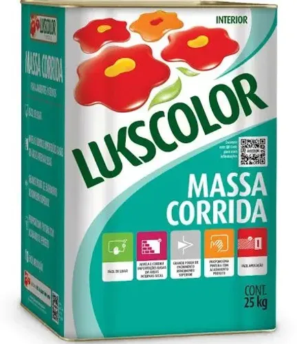 Massa Corrida Lukscolor 