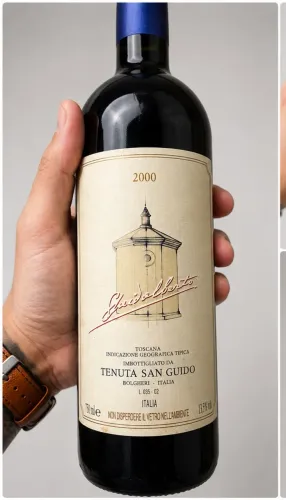 Vinho tenuta san Guido 2000