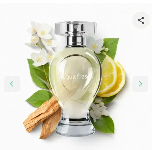 Perfume Acqua Fresca. O Boticário. 100ml.