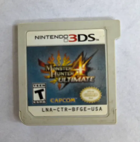 Monster Hunter 4 Ultimate - Nintendo 3DS (Completo com Caixa e Manual)