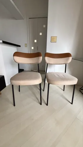 Kit Com 2 Cadeiras Para Sala De Jantar - Usado