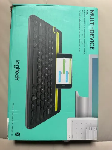 Teclado logitech qwerty k480 como novo
