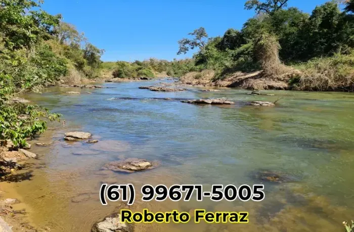 Chácara 23 mil Metros quadrados Padre Bernardo Na beira