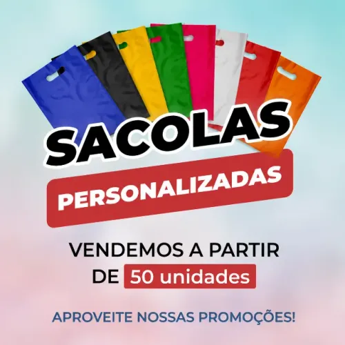 sacola boca de palhaço