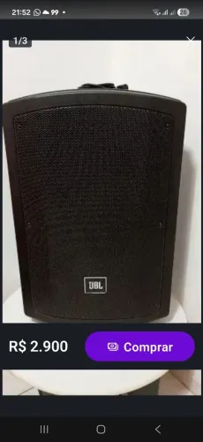 Caixa jbl
