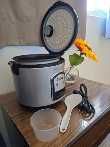 Panela de Arroz Elétrica Philco 5 Xícaras 1,6L PPAE01