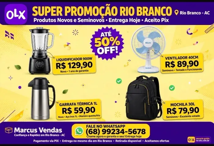 PRODUTOS DE USO DIÁRIO. 