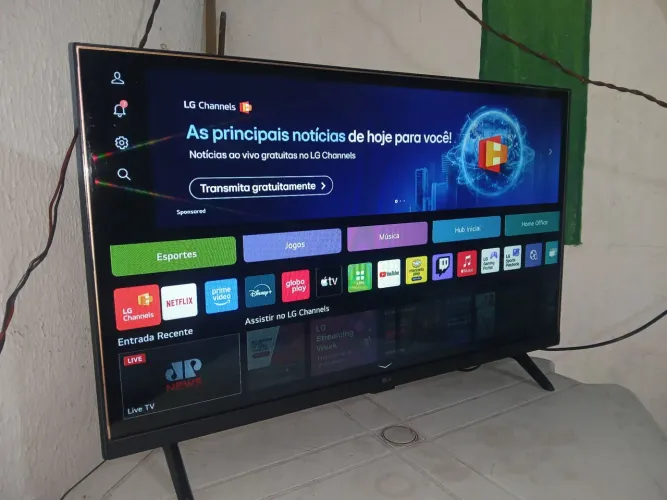 Tv Samart LG 32 + controle original