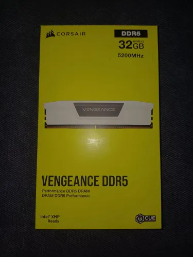Memória RAM DDR5 16GBx2 Corsair 5200mhz