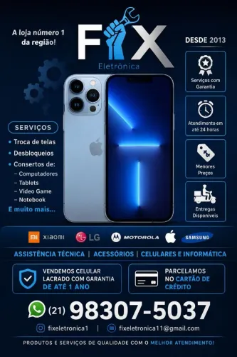 Manutenção de celular e vendas