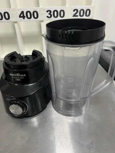 LIQUIDIFICADOR BRITANIA DIAMANTE 800 PRETO 900W 4 VELOC.