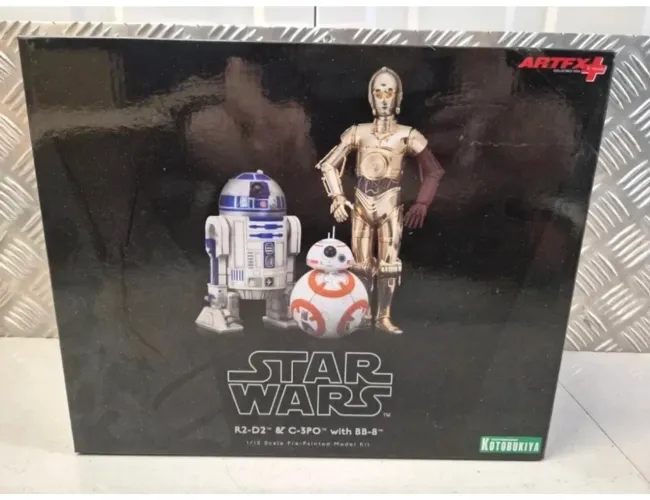 Star Wars Kotobukiya na caixa - C3PO + R2D2
