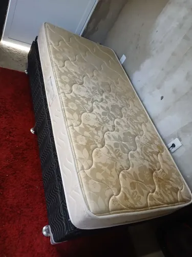 Cama Box Baú Solteiro Ortobom + Colchão Kappesberg D40