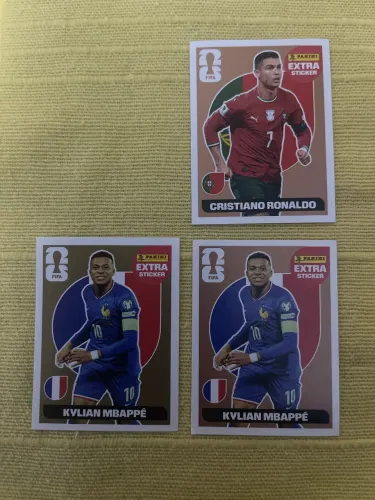 Figurinhas ouro e bronze, copa 2026 legend