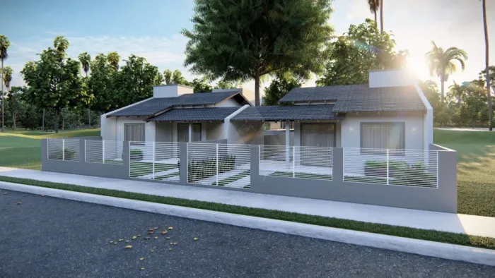 CASA À VENDA COM 2 DORMITÓRIOS, 52m², R$320.000,00, BAIRRO QUINTA DOS AÇORIANOS, BARRA VEL