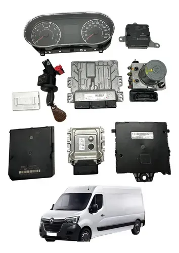 Kit Code Modulo Injeção Renault Master 2.3 2014 2024
