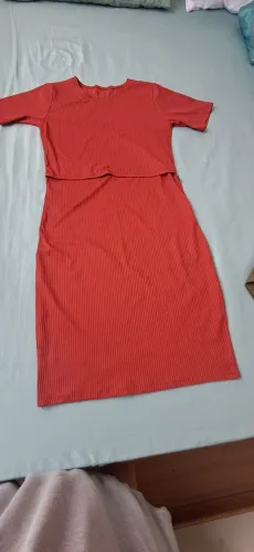 2 vestidos para Gestante e Amamentação