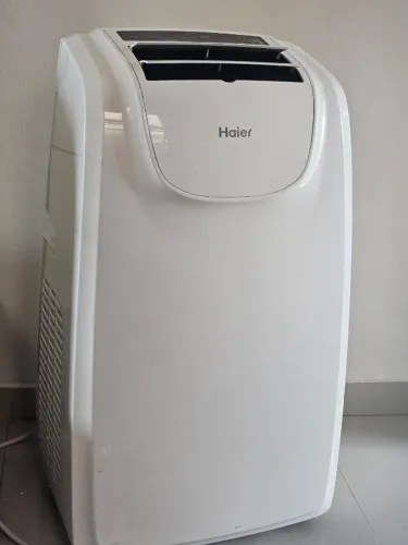 Haier-ar Condicionado Portátil Haier 12.000 Btus Cor Branco