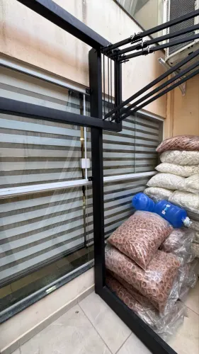Expositor de tapete capacidade para 30 tapetes com 2,80 de altura