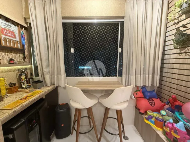 Natal Brisa Condominio Clube 2 quartos, reformado, semi-mobiliado