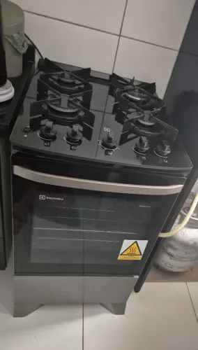 Fogão Electrolux FE4GS Mesa de Vidro PerfectCook Muito Conservado