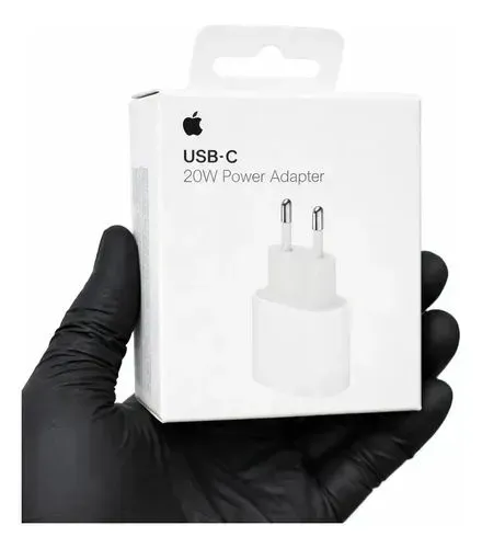 Carregador USB-C de 20W Apple<br><br>Branco