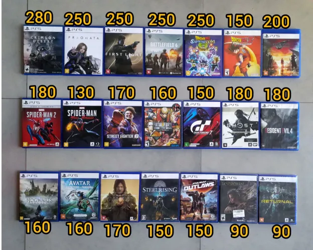 Jogos de PlayStation 4 e PlayStation 5 , Ps4 e Ps5