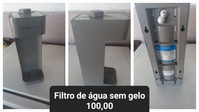 Filtro de água sem gelo