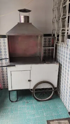 Carrinho para churrasco