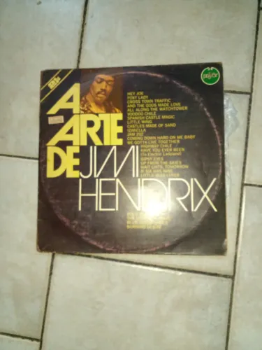 Album Duplo Lp Vinil A Arte de Jimi Hendrix 1975