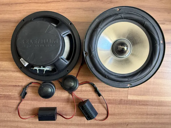 kit duas vias Selenium Car Division 6 polegadas