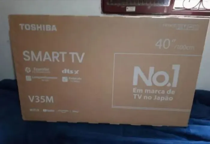 Smart TV Toshiba 40" Full HD DLED - NA CAIXA + NOTA FISCAL E GARANTIA DE FÁBRICA