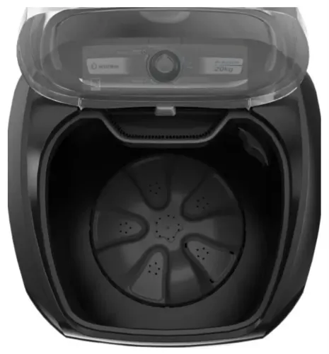 Tanquinho de Roupas 10 kg Wanke Comfort LWBE1OOT Black